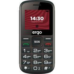 Мобильный телефон Ergo R202 Black Фото 1