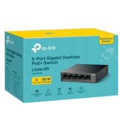 Коммутатор сетевой TP-Link LS105GP Фото 3