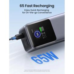 Батарея универсальная Ugreen 25000mAh 200W Nexode Smart Display Фото 5