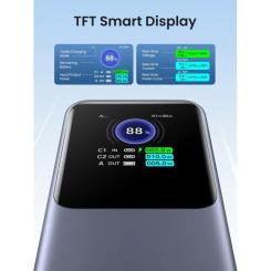 Батарея универсальная Ugreen 25000mAh 200W Nexode Smart Display Фото 7