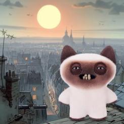 Мягкая игрушка Fuggler Кото Лате 24 см Фото 3