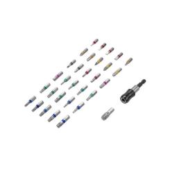 Набор бит Tolsen 1/4" 25мм 32 шт Фото 2