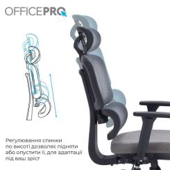 Офисное кресло OfficePro Skyline OC580-B-DG-DG Фото 9