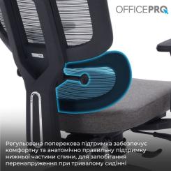 Офисное кресло OfficePro Skyline OC580-B-DG-DG Фото 8