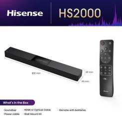 Акустическая система Hisense HS2000 Black Фото 9