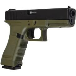 Страйкбольный пистолет Evolution E017 Gas 6 мм OD Green Фото 4