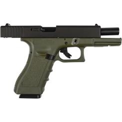 Страйкбольный пистолет Evolution E017 Gas 6 мм OD Green Фото 5