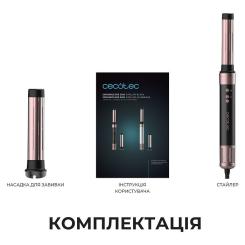 Стайлер Cecotec Bamba CeramicCare 2in1 AirGlam Black Фото 8