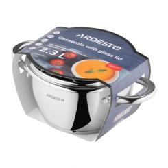 Кастрюля Ardesto Gemini Lucca, 2.3л, нержавіюча сталь Фото 3