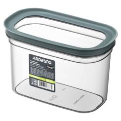 Пищевой контейнер Ardesto Fresh 1.55л, пластик, прямокутна, сірий Фото