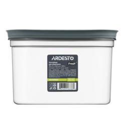 Пищевой контейнер Ardesto Fresh 1.55л, пластик, прямокутна, сірий Фото 1