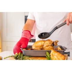 Ложка поварская KitchenAid Classic для сервірування 34 см сірий Фото 3