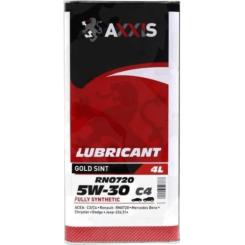 Моторное масло AXXIS 5W-30 С4 RN0720 4л Фото