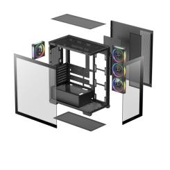 Корпус для ПК Deepcool CG580 4F V2 Black Фото 11
