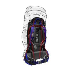 Рюкзак туристический Terra Incognita Vertex 100 зелений Фото 2