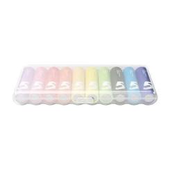 Батарейка CUKTECH AA rainbow alkaline battery plastic case * 10 Фото 3