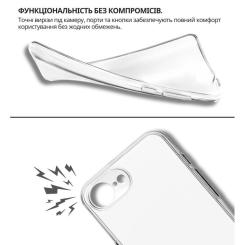 Чехол для мобильного телефона BeCover Apple iPhone 17e Transparent Фото 3