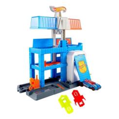 Автотрек Hot Wheels City Полицейская башня в городе Фото 1
