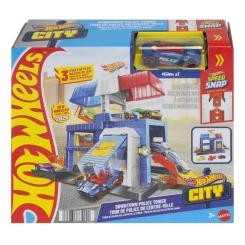Автотрек Hot Wheels City Полицейская башня в городе Фото 4