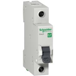 Автоматический выключатель Schneider Electric EZ9 1P 6A C Фото
