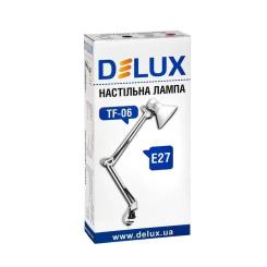 Настольная лампа Delux TF-06 E27 Срібляста Фото 2