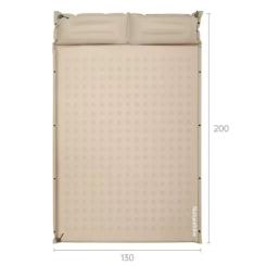 Туристический коврик Naturehike CNK2550WS025, вологостійкий, 200х130х6 см, зелений Фото 1