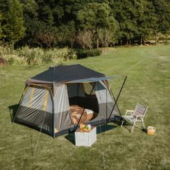 Палатка Naturehike Cape Series 5.2 CNK2450WS037 сіро-коричневий Фото 6