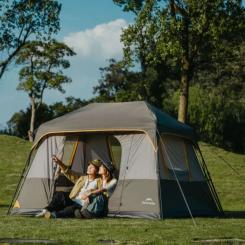 Палатка Naturehike Cape Series 5.2 CNK2450WS037 сіро-коричневий Фото 8