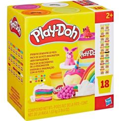 Пластилин Hasbro Play-Doh 18 баночок Фото 2