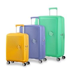 Чемодан American Tourister Soundbox 35.5/41 л пастельно-блакитна Фото 9