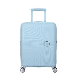 Чемодан American Tourister Soundbox 35.5/41 л пастельно-блакитна Фото 1