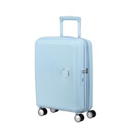 Чемодан American Tourister Soundbox 35.5/41 л пастельно-блакитна Фото 2