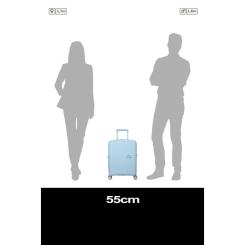 Чемодан American Tourister Soundbox 35.5/41 л пастельно-блакитна Фото 8