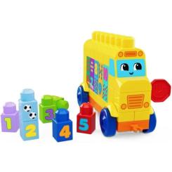Конструктор Mega Bloks Автобус с цифрами 45 деталей Фото 1