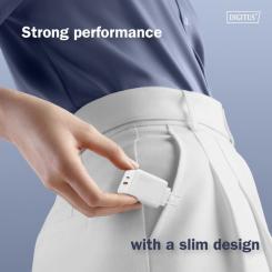 Зарядное устройство Digitus 1xUSB-C + 1xUSB 30W GaN Фото 10