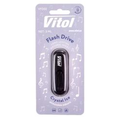 Ароматизатор для автомобиля VITOL Flash Drive Crystal Ice Фото