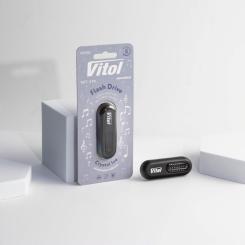 Ароматизатор для автомобиля VITOL Flash Drive Crystal Ice Фото 1