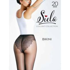 Колготы Siela Collant Bikini 20 Den Nero - 4 Фото