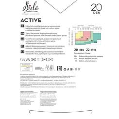 Колготы Siela Collant Active 20 Den Shade - 5XL Фото 1