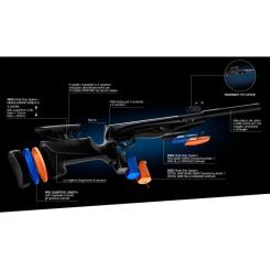 Пневматическая винтовка Stoeger RX20 TAC Black ОП 3-9х40АО + біпод Фото 4