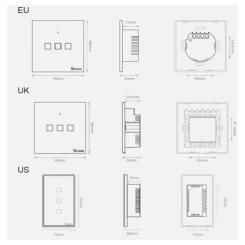 Переключатель Sonoff T2EU2C-TX Фото 10
