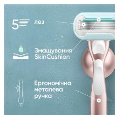 Сменные кассеты Gillette Venus Pro Smooth Sensitive 3 шт. Фото 2