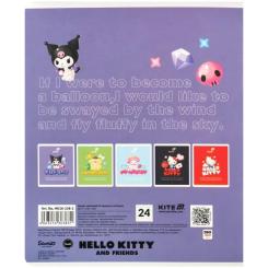 Тетрадь Kite Hello Kitty and Friends, 24 листа, клетка Фото 9