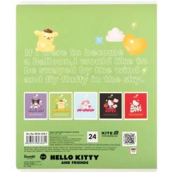 Тетрадь Kite Hello Kitty and Friends, 24 листа, клетка Фото 7