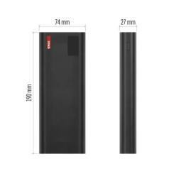 Батарея универсальная EMOS 27000mAh NTBF30, 100W, Pass-through, black Фото 2