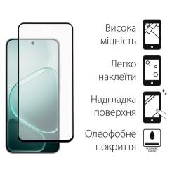 Стекло защитное Dengos OPPO A6 Pro Black 2 pcs Фото 1