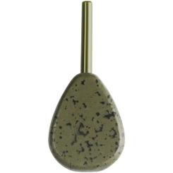 Грузило Brain In-Line Flat Lead 56g 2шт/уп Green Фото