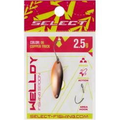 Блесна Select Welldy 2.5g 31mm 06 Copper Trick Фото 1