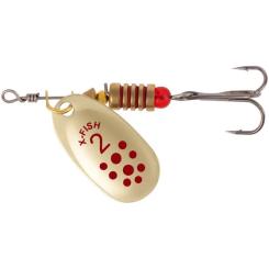 Блесна X-Fish Spike 4.5g 2 Gold RD Фото