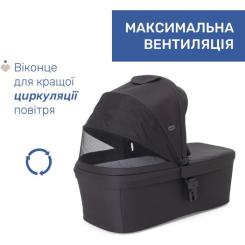 Коляска Chicco 2 в 1 Seety графіт Фото 4